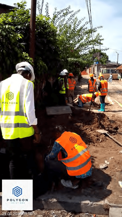 Pose de fibre en tranchée